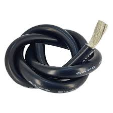6AWG High Quality Ultra Flexible Silicone Wire – (Black, 1m) - Image 3
