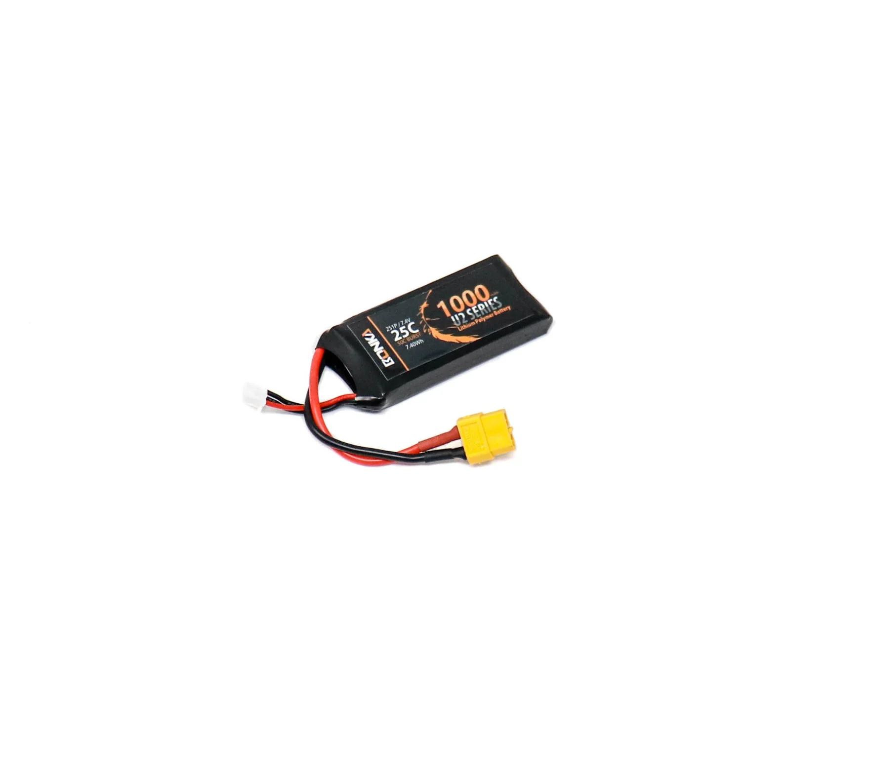 BONKA 7.4V 1000mAh 35C 2S LiPo Battery