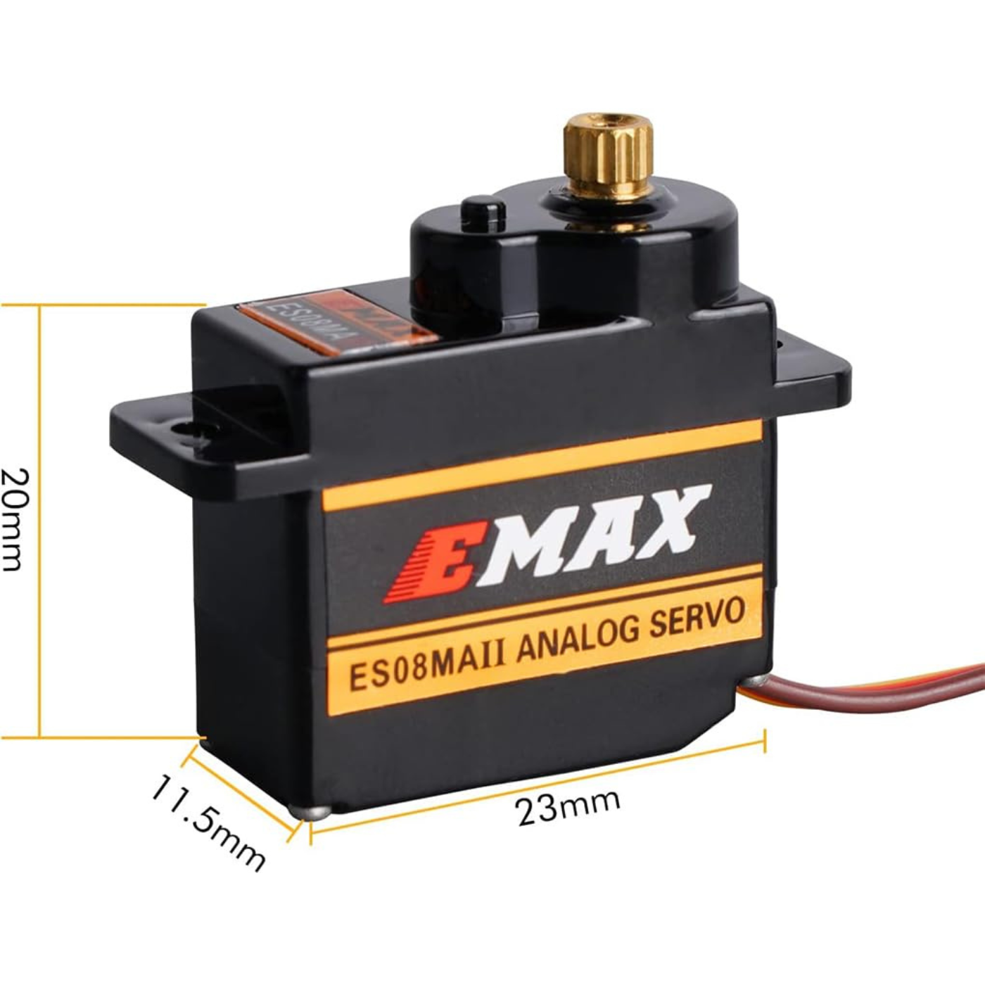 ES08MA II 12g Metal Gear Micro Servo - Image 4