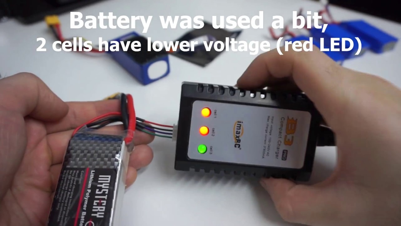 iMAX RC-B3 Compact LiPo Balance Charger for 2S/3S Batteries - Image 2