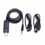 FS-SM100 RC USB Flight Simulator FMS Cable for Flysky FS-i6 FS-i4 FS-TH9X FS-T6 FS-T4B FS-GT3