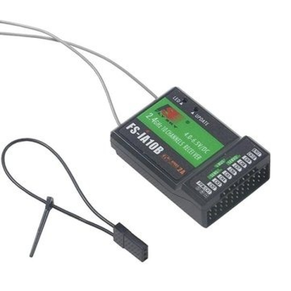 FlySky FS-i6X 2.4GHz AFHDS 2A RC Transmitter with FS-iA10B Receiver - Image 4