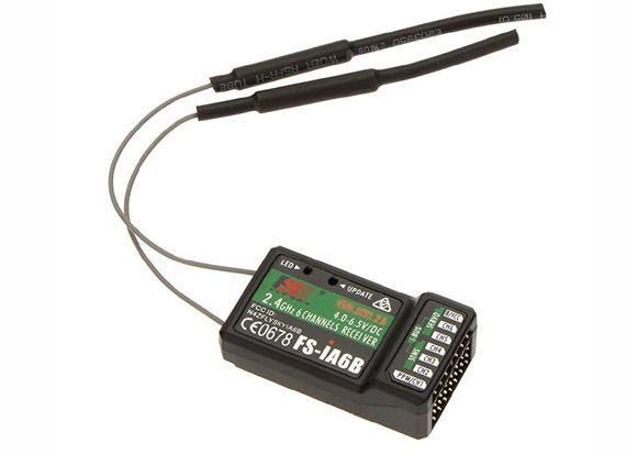 FlySky FS-iA6B 2.4GHz 6CH Receiver with PPM Output & i-BUS Port - Image 6