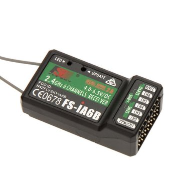FlySky FS-iA6B 2.4GHz 6CH Receiver with PPM Output & i-BUS Port - Image 3