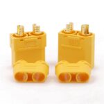 Amass XT90 Male Female Connector Pair with Housing – 90A High Current Battery Connector