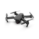 E88 Black Foldable Quadcopter Drone with Dual Camera & Optical Flow