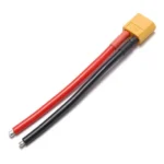 XT60 Male Connector with 10cm 14AWG Silicone Wire