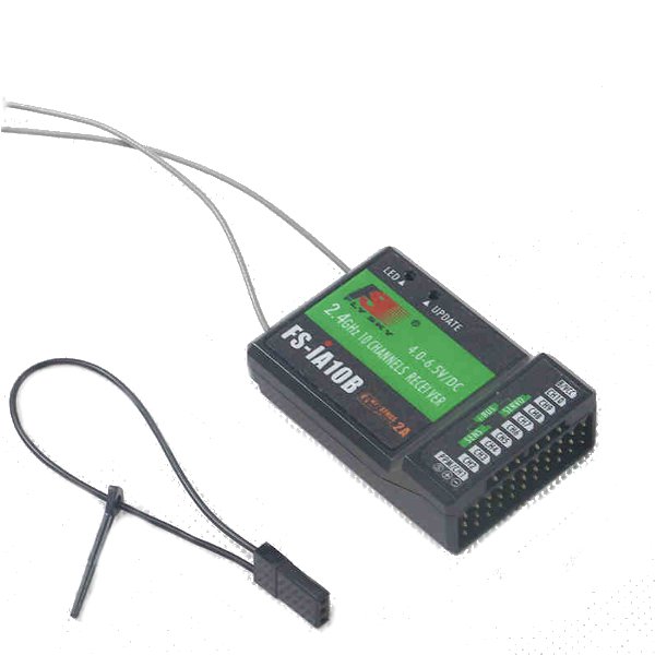 Flysky FS-i6S 2.4GHz 10CH AFHDS 2A RC Transmitter with FS-iA10B 10CH Receiver - Image 5