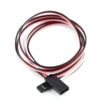 Flat 60cm 22AWG Servo Lead Extension (Futaba) Cable