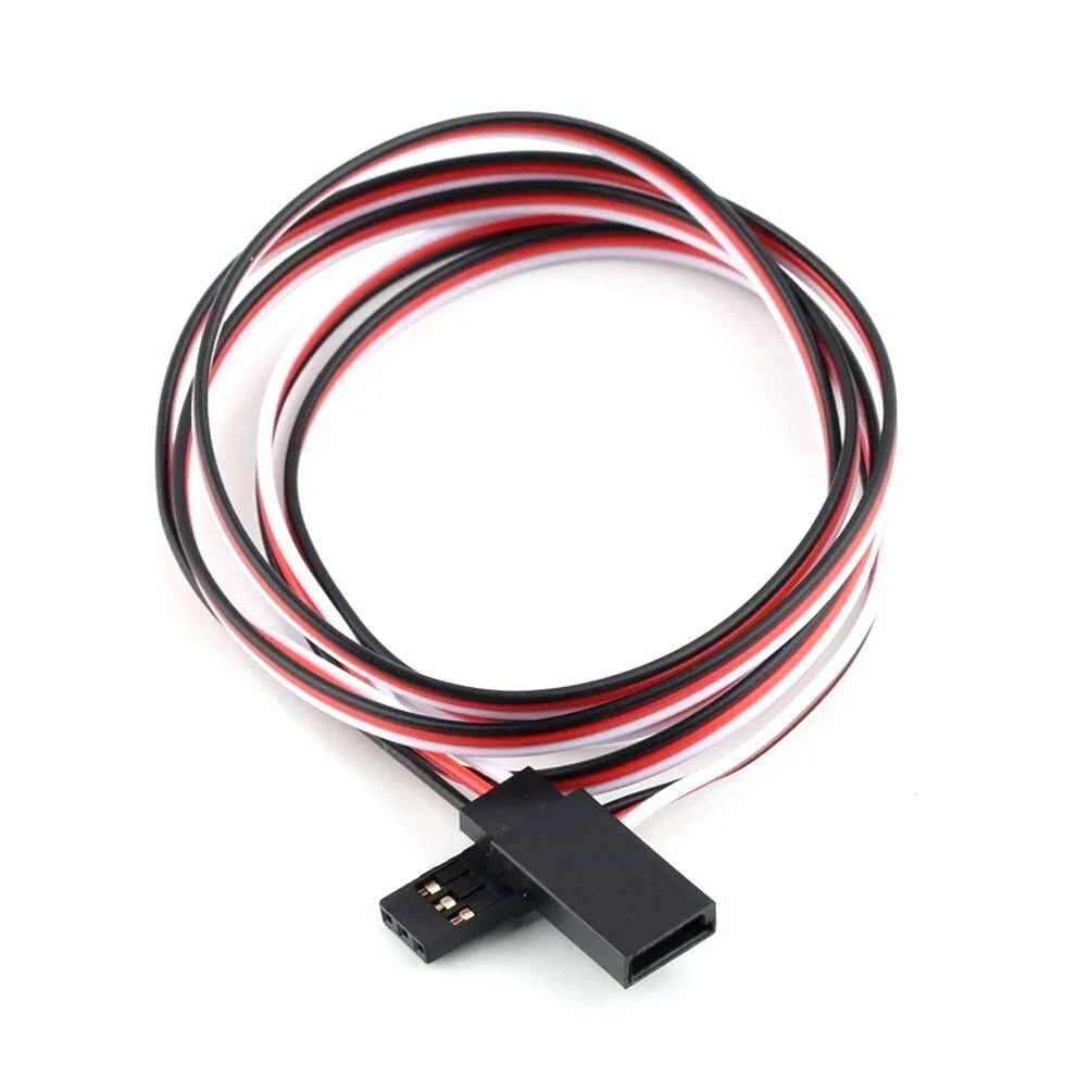 Flat 60cm 22AWG Servo Lead Extension (Futaba) Cable