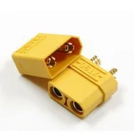 XT90 Male Female Connector Pair – 90A High Current Battery Connector Set